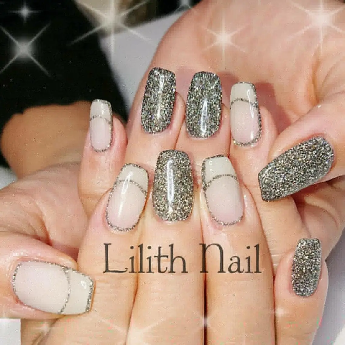 ネイル フラッシュネイル ハンドネイル Lilith Nailのネイルデザイン