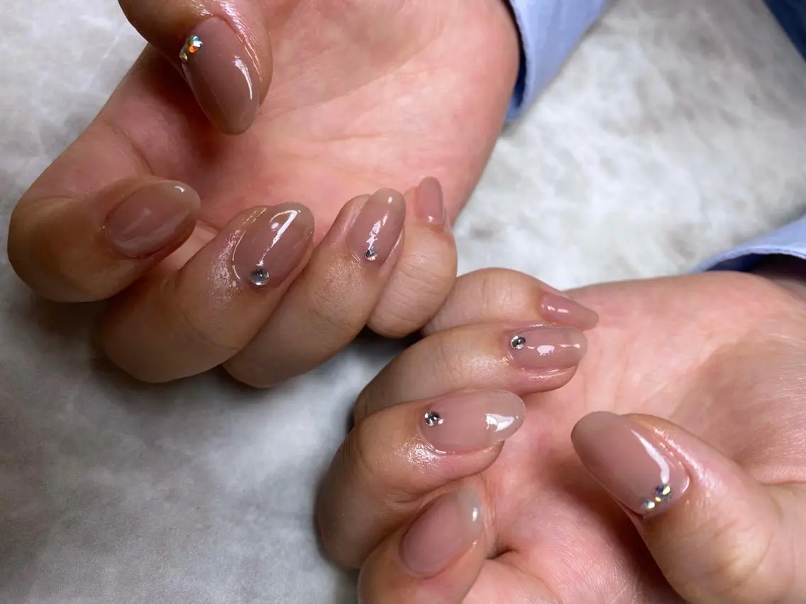 ネイル ハンドネイル ハンドケア 🌿Charme🌿 MAIのネイルデザイン