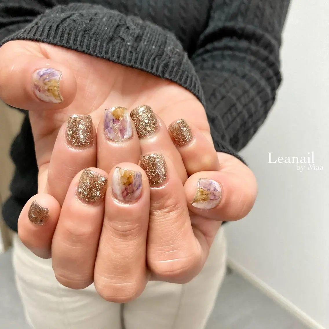 ネイル private_ salon.Leaのネイルデザイン