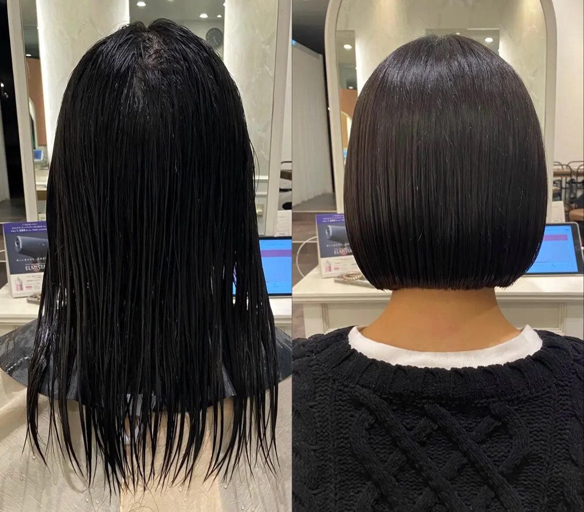 ミディアム ボブ カット 🫧髪質改善🫧ツヤ 髪🫧Terumiのヘアスタイル