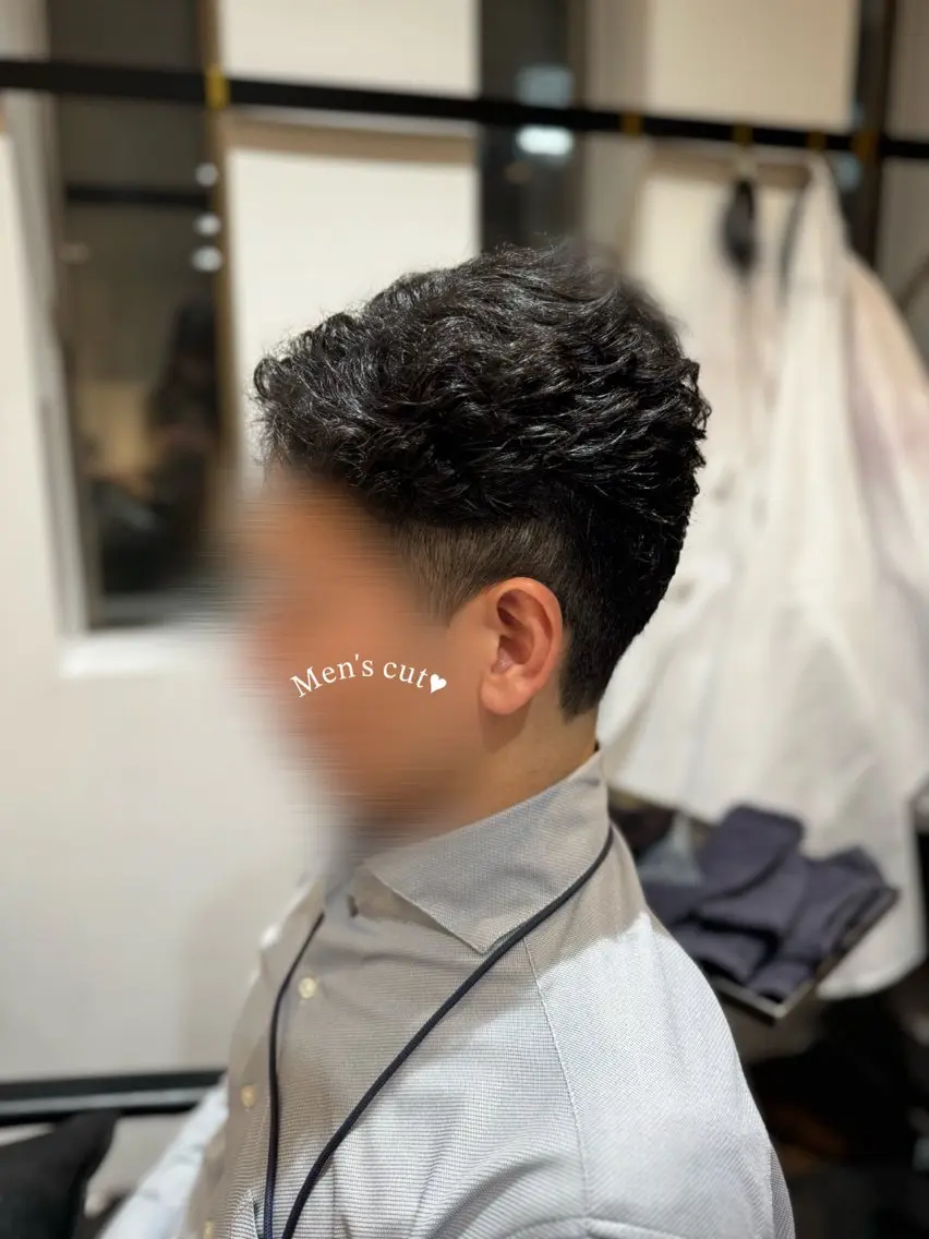 パーマ メンズ 🤍たむら みなみ 銀座🤍のヘアスタイル