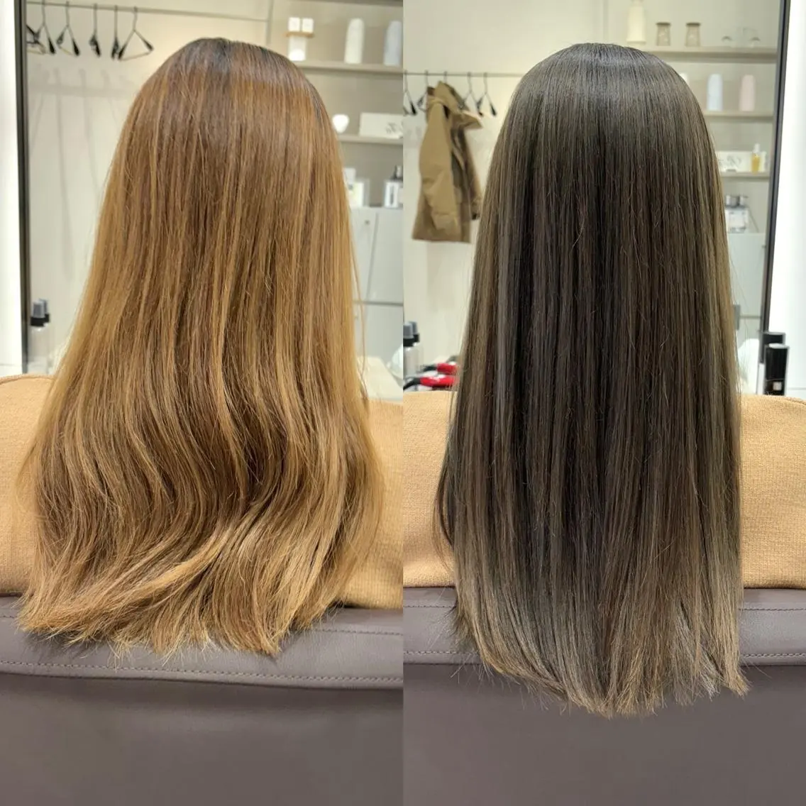 セミロング EIGHT plum TOKIOリミテッドのヘアスタイル