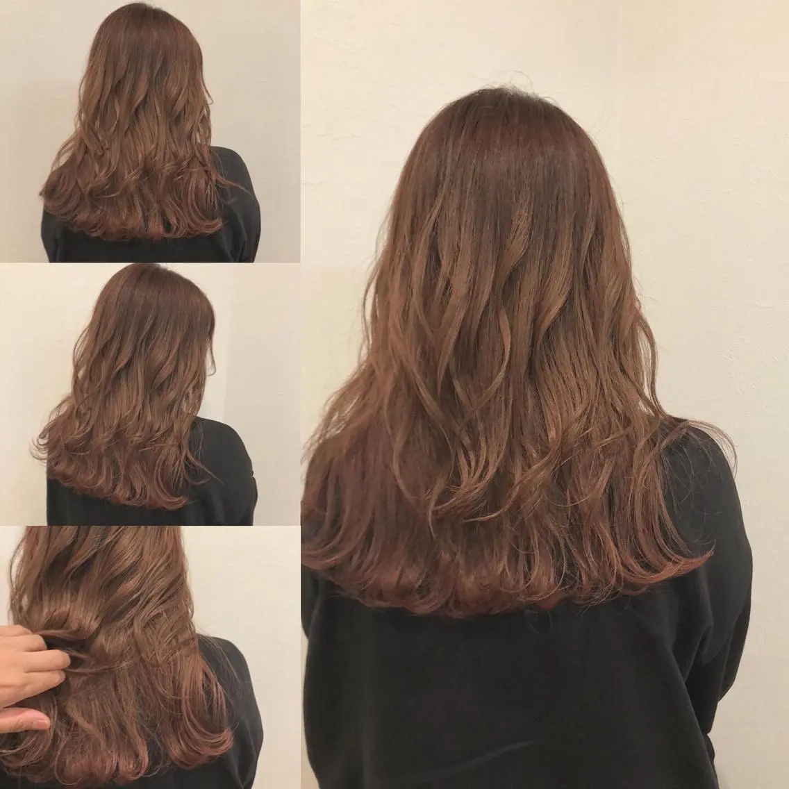 セミロング カラー パーマ ヘアアレンジ メンズ キッズ ネイル マツエク・マツパ カット ヘアカラー トリートメント MEGUMI megumiのヘアスタイル
