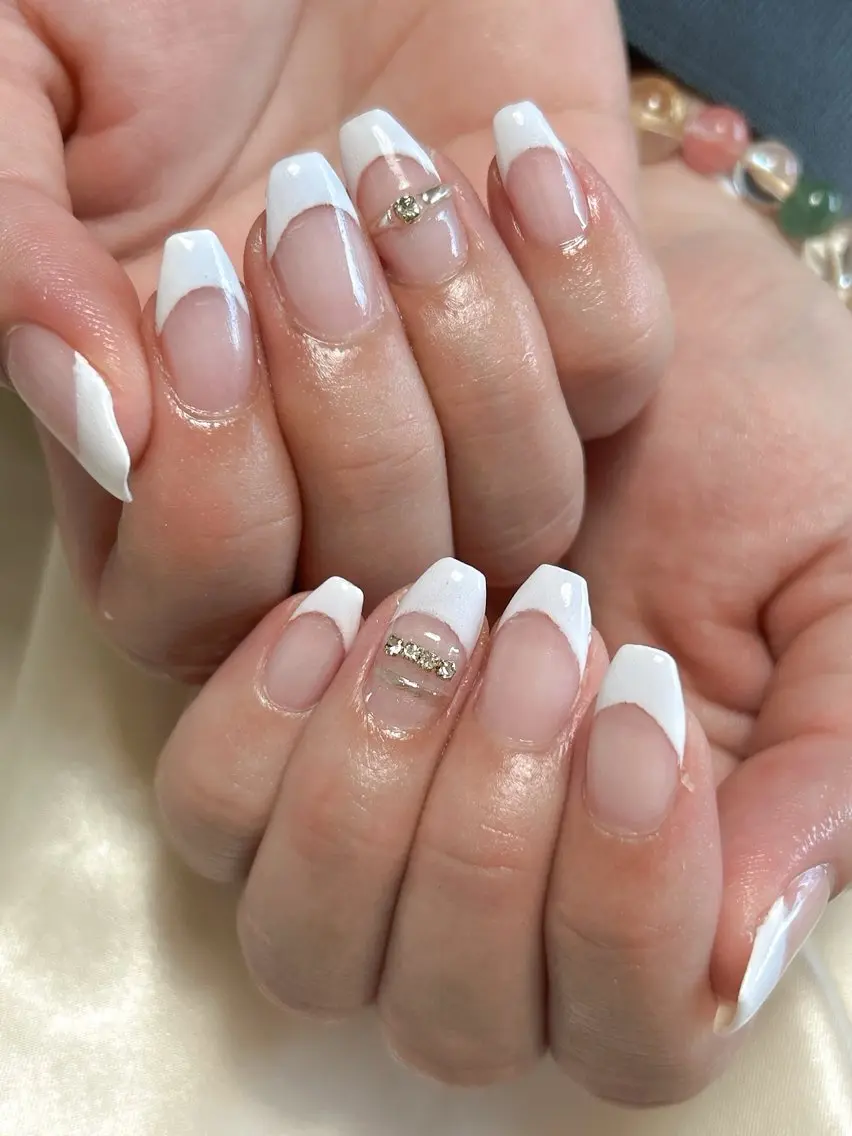 フレンチネイルの写真