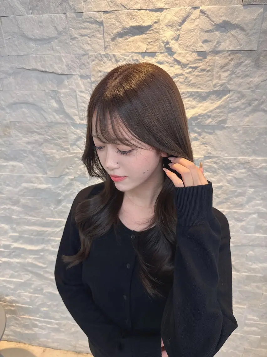 ロング 【ALEAP】 𝐇𝐀𝐊𝐔のヘアスタイル