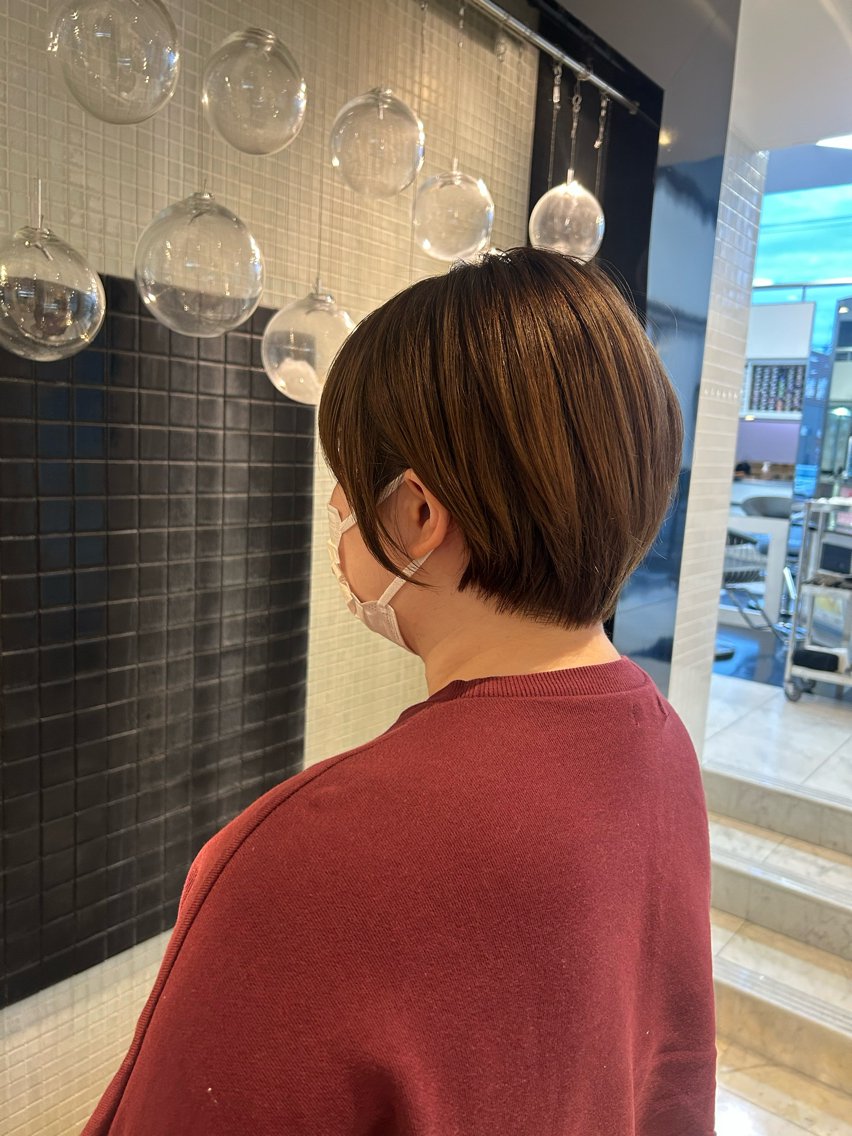 ショート ショートヘア 宮本 果凜のヘアスタイル