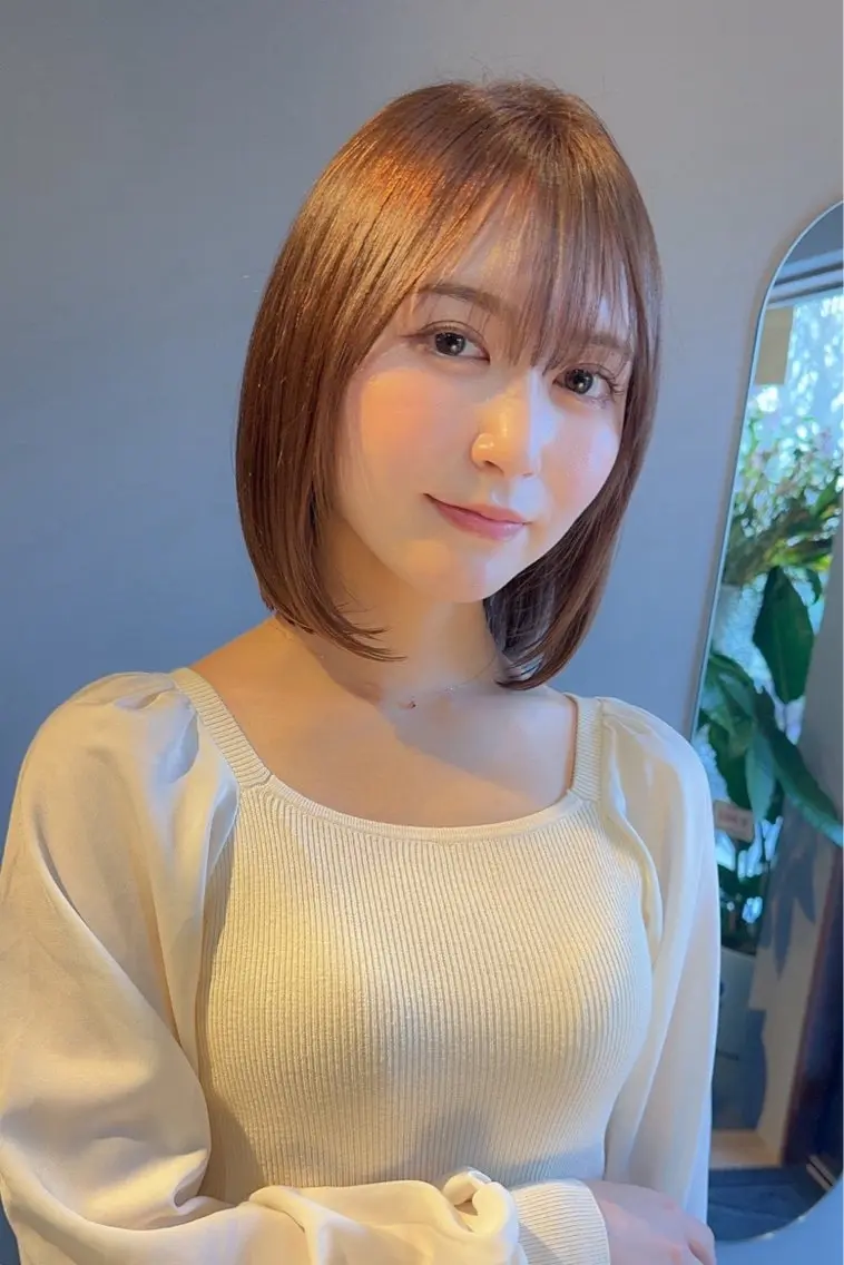 ミディアム 加藤 拓哉のヘアスタイル