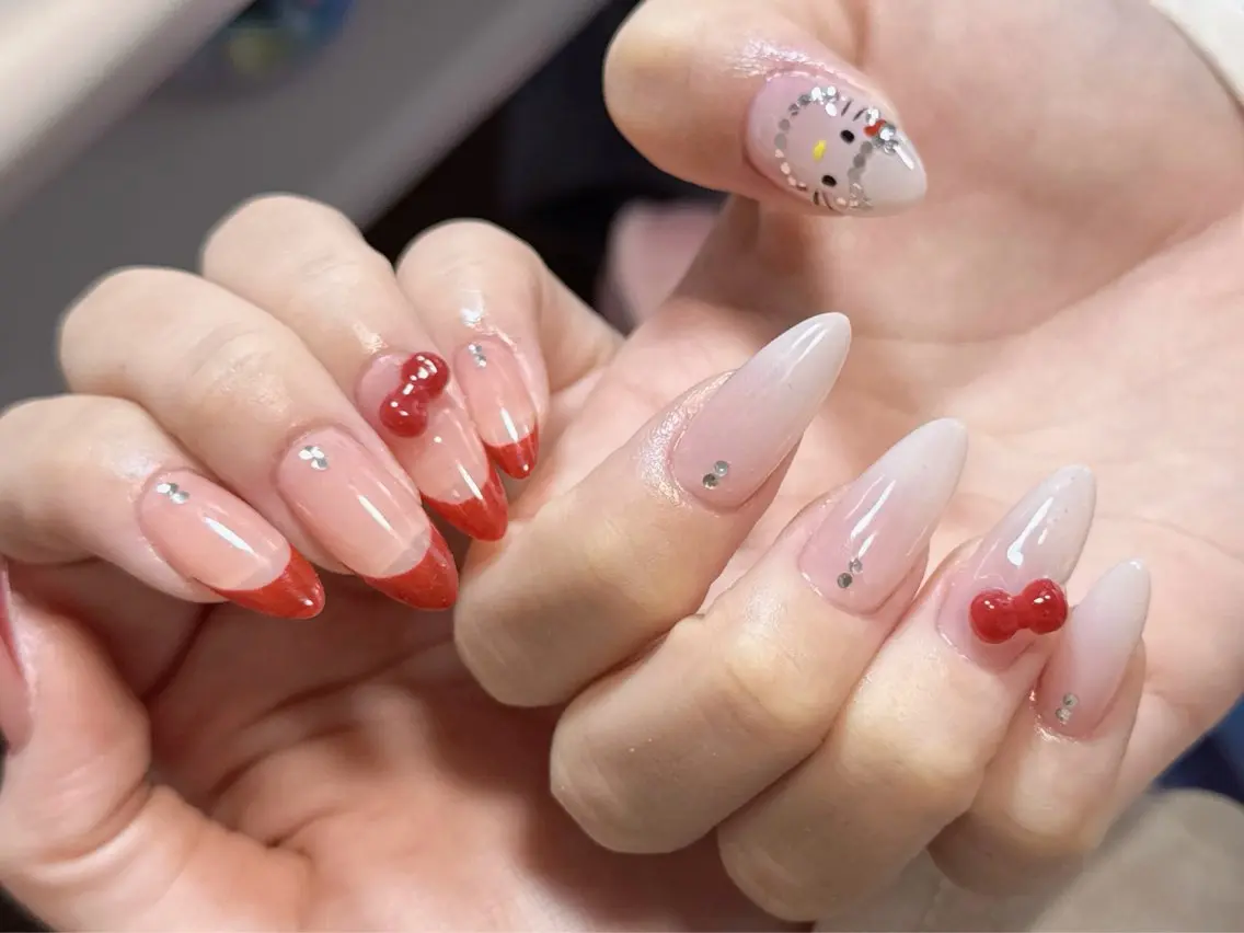 ネイル ハンドネイル 長出し専門店🎀 HARO💕Nailのネイルデザイン