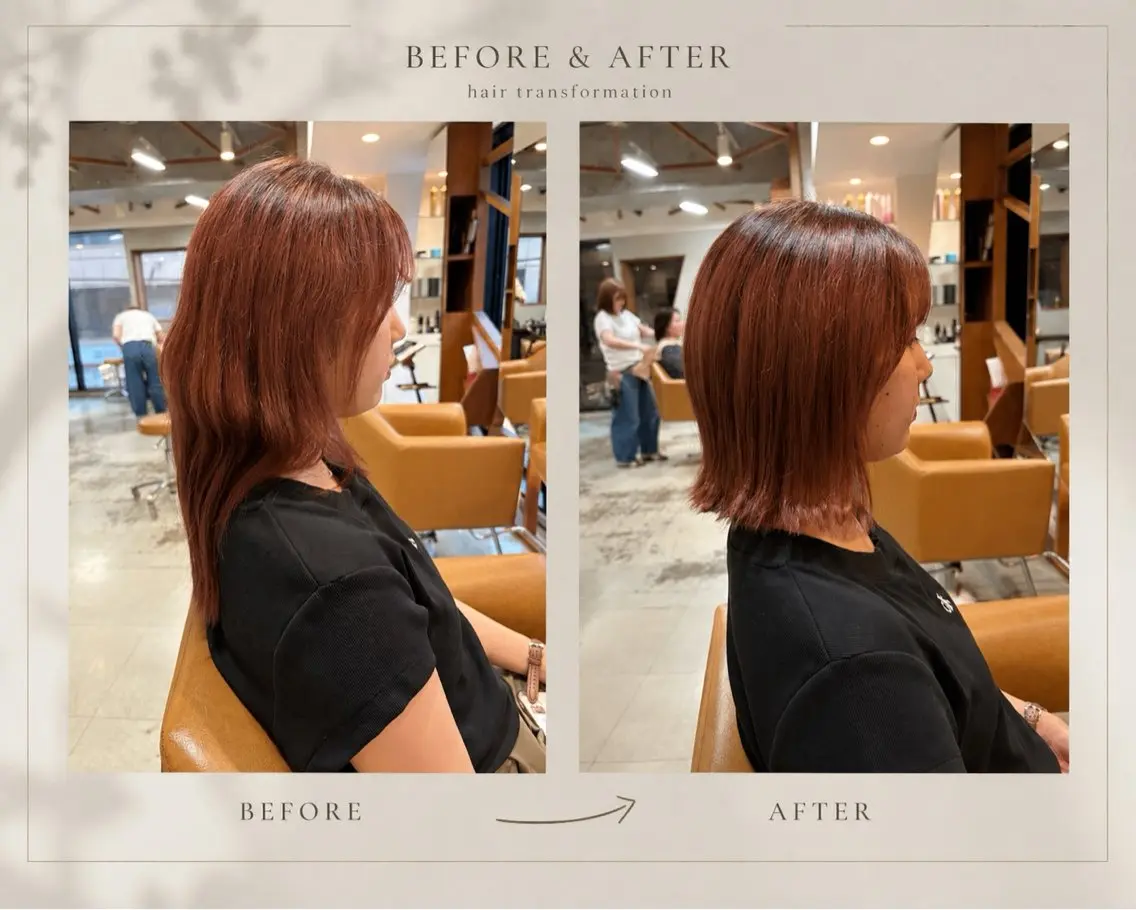 ミディアム ORO西宮/ ナカエ テッタのヘアスタイル