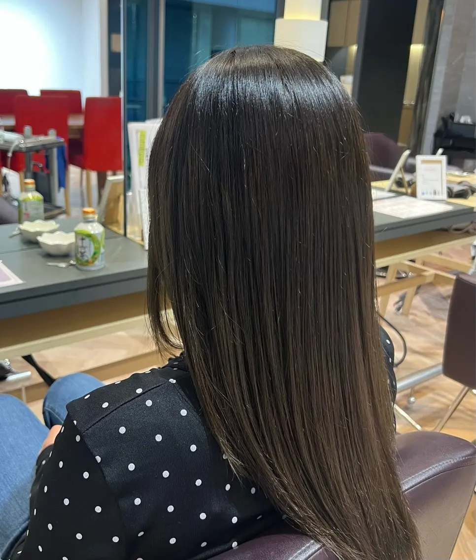 カラー ベージュカラー オリーブベージュ Rico 🎀のヘアスタイル
