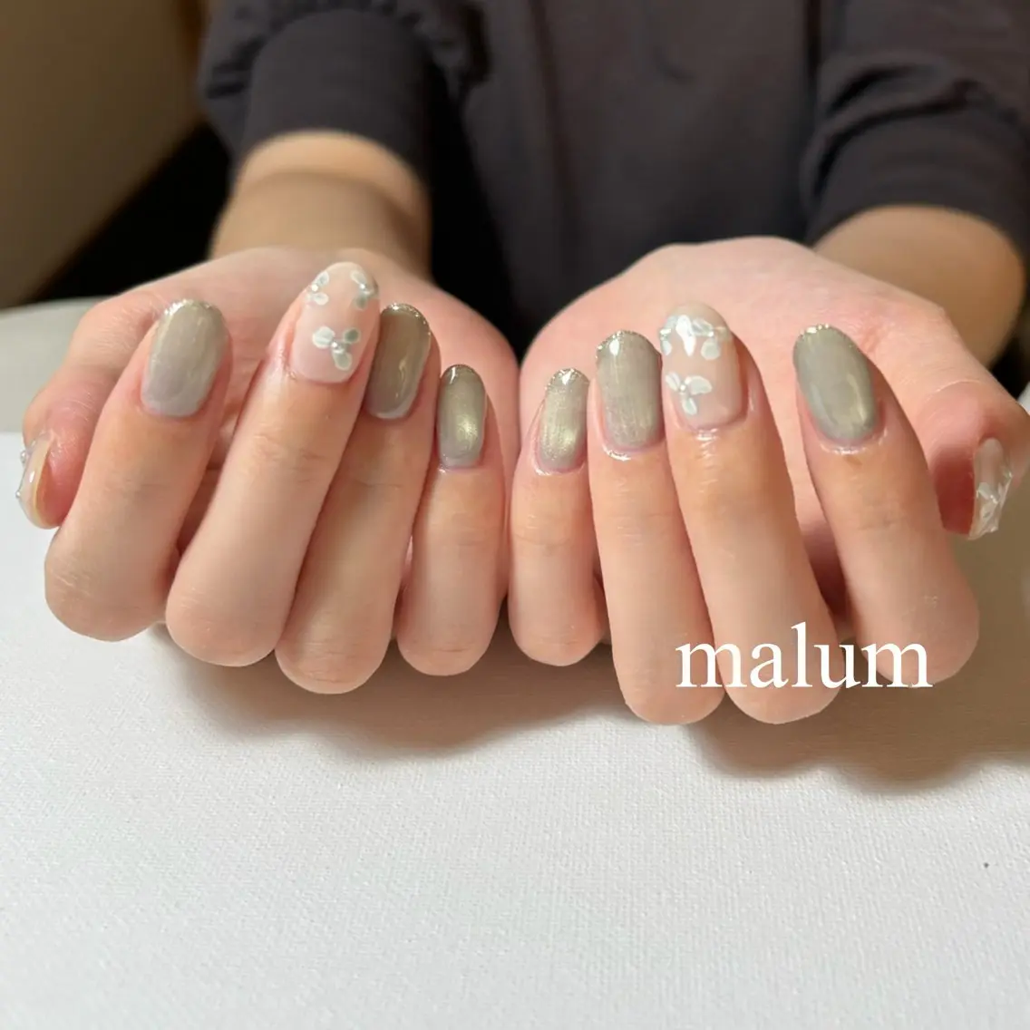 ネイル ハンドネイル malum nailのネイルデザイン