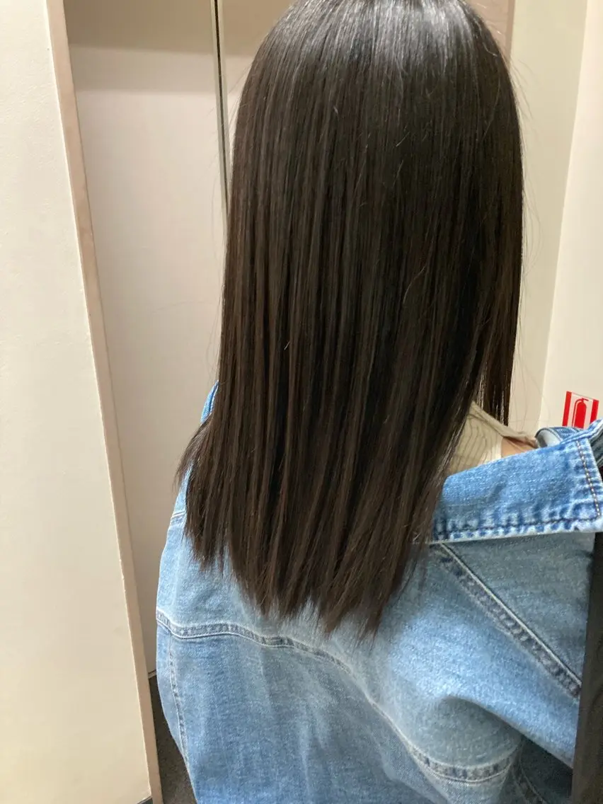 セミロング カラー 店長飯島 信一のヘアスタイル