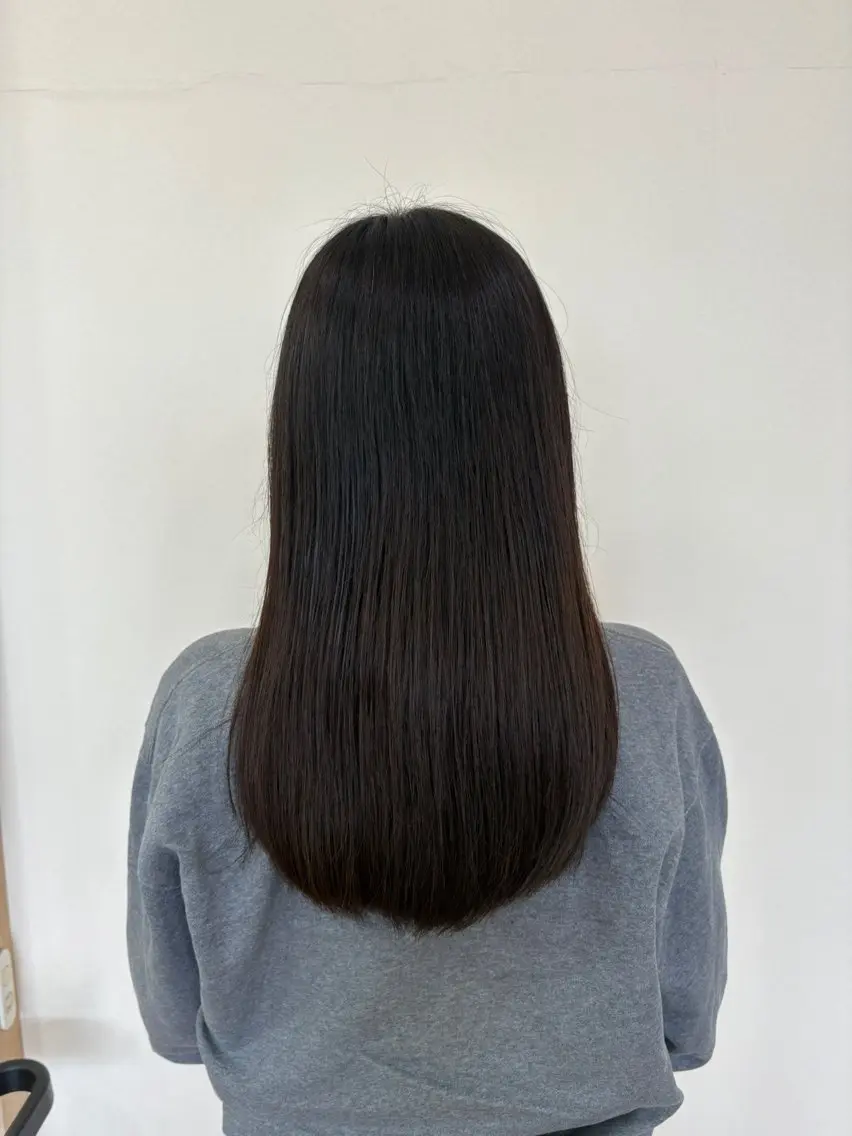 ロング レイヤーカット ローレイヤー 田村 美沙子のヘアスタイル