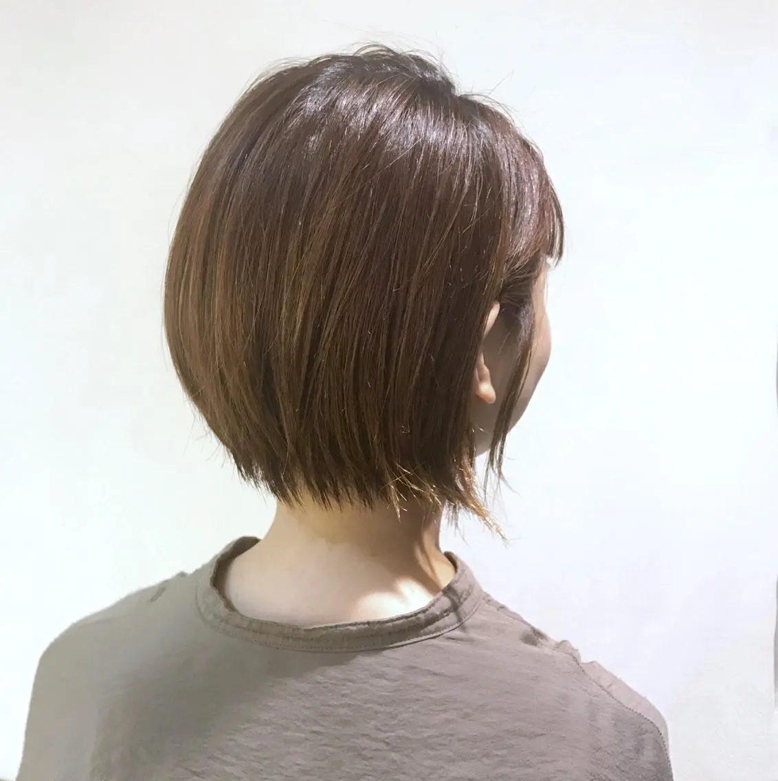 ショート ボブ 似合わせカット🌿 前川のヘアスタイル