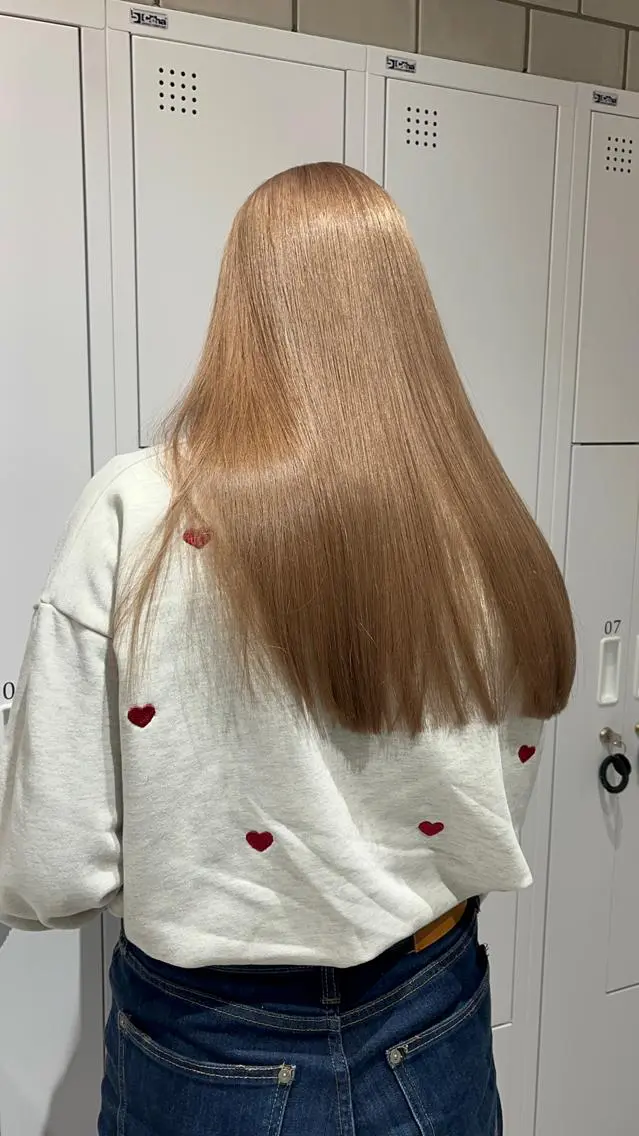⭐️ケアブリーチ込みダブルカラー⭐️メンテナンスカットとトリートメントサービス付きの写真