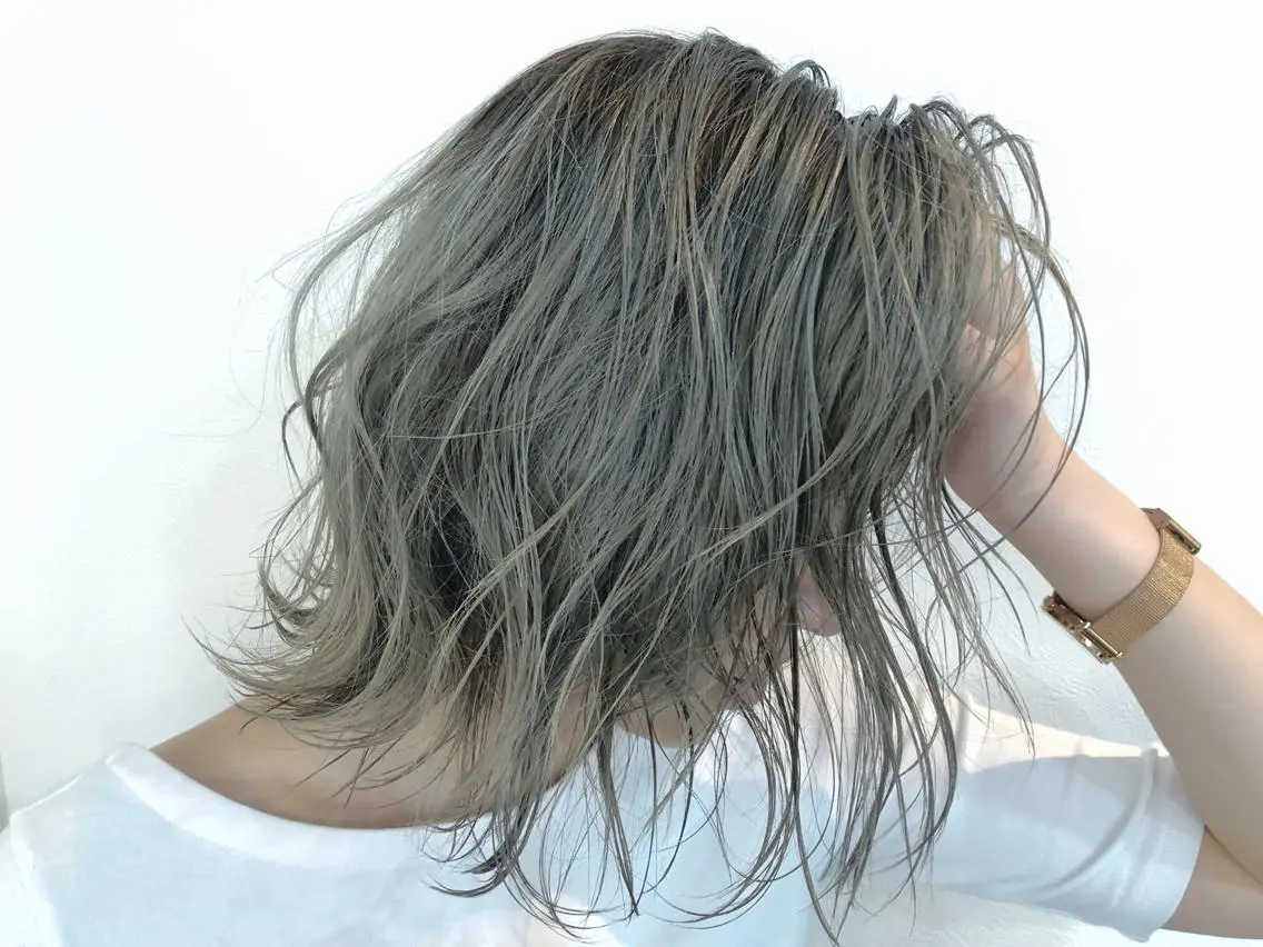 ミディアム カラー [店長]加地 峻のヘアスタイル