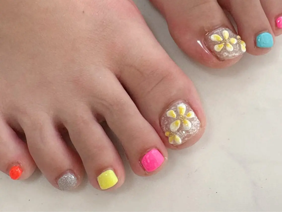 ネイル フットネイル Nina's nailのネイルデザイン