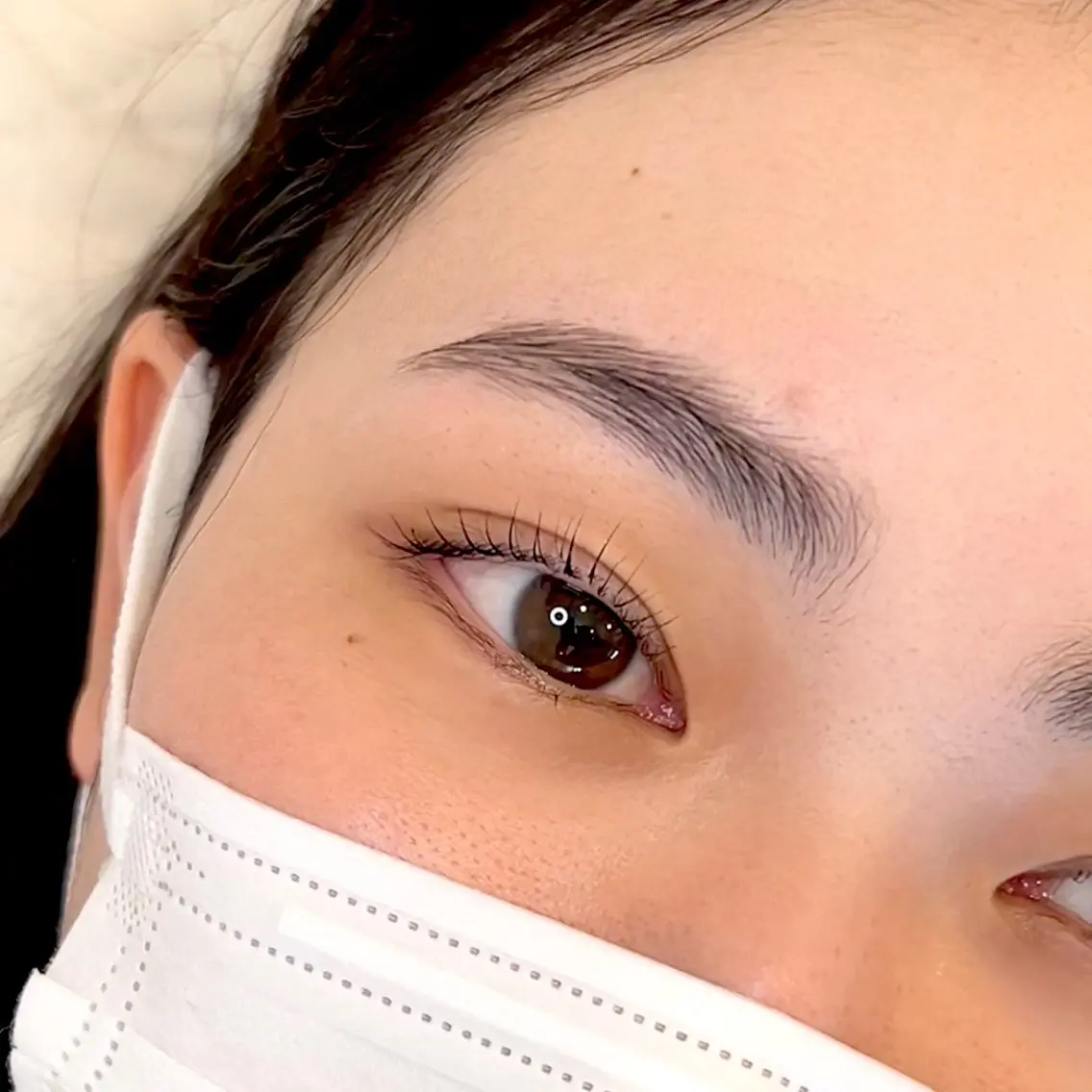 眉スタイリングの写真