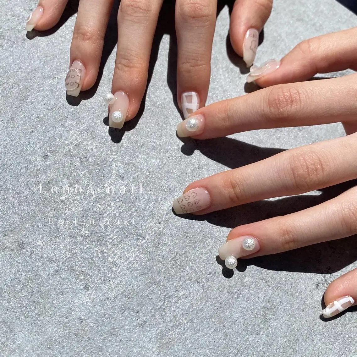 ネイル ハンドネイル Tielu Yukiのネイルデザイン