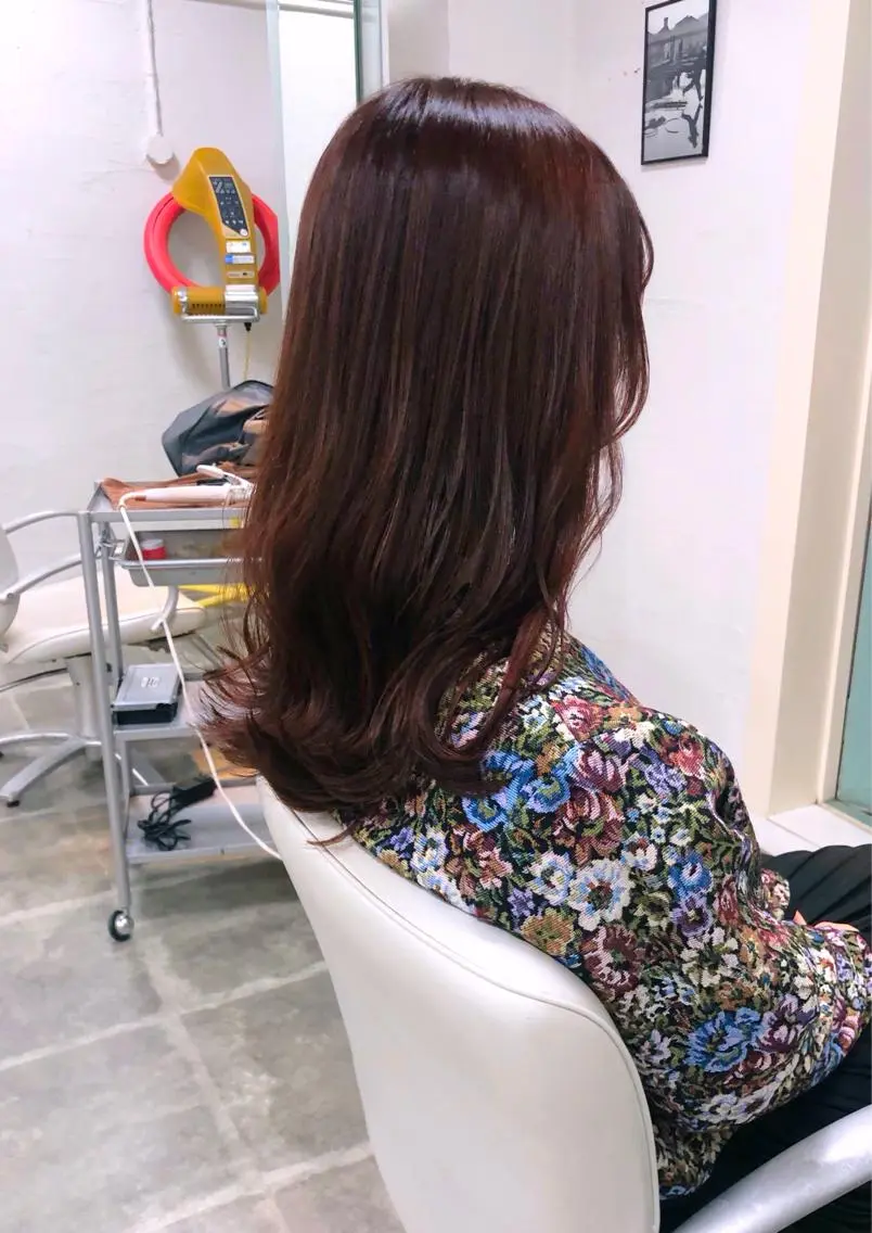 デザインカット+N.フルカラー+ケラリファイン5stepトリートメントの写真