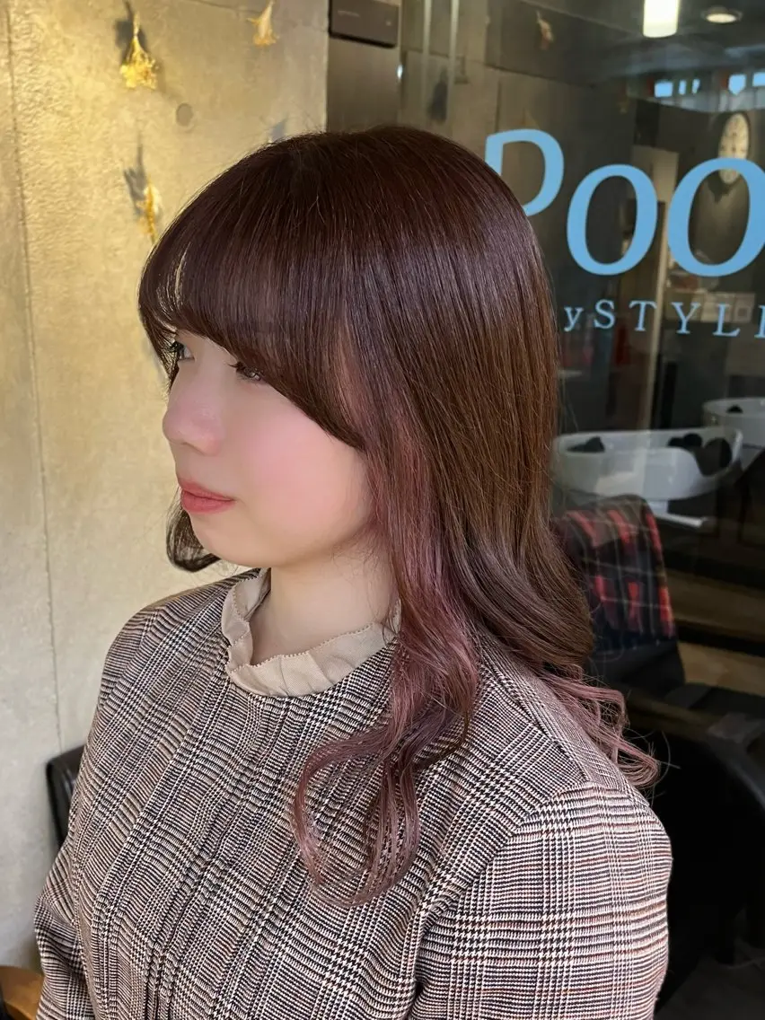 カラー カット ヘアカラー トリートメント ミユウ🌼ブリーチ / ダブルカラーのヘアスタイル