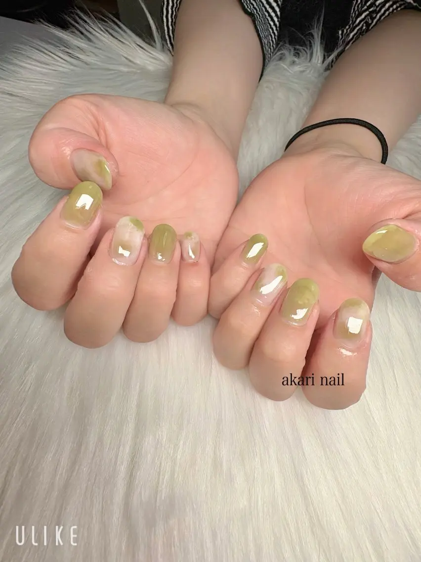 ネイル ハンドネイル フットネイル AKARI nail💅のネイルデザイン