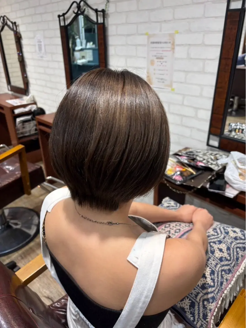 ショート ショートヘア 🫧ブロッサム 田中 琴羽🫧のヘアスタイル