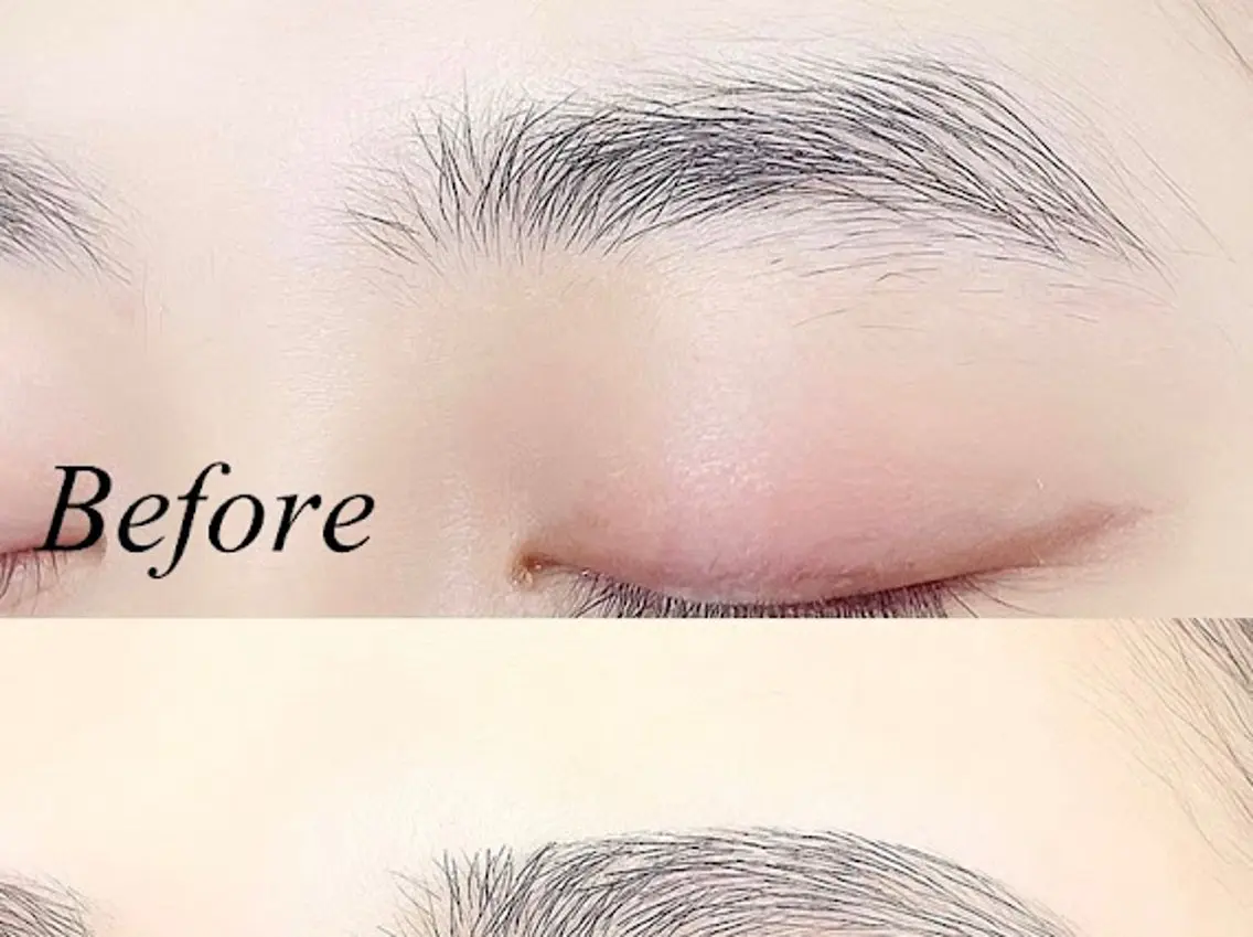 学割U24🎓《ツルツル美顔💆🏻》美眉アイブロウWAX+フルフェイス(メイク込) ¥7300の写真