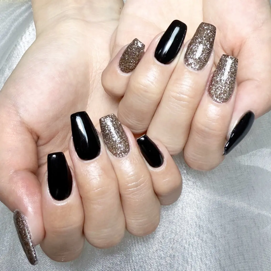 メンズ ネイル メンズ韓国風 アートネイル オーロラネイル ガーリー キラキラネイル ハンドネイル Nail salon 木にいるのネイルデザイン