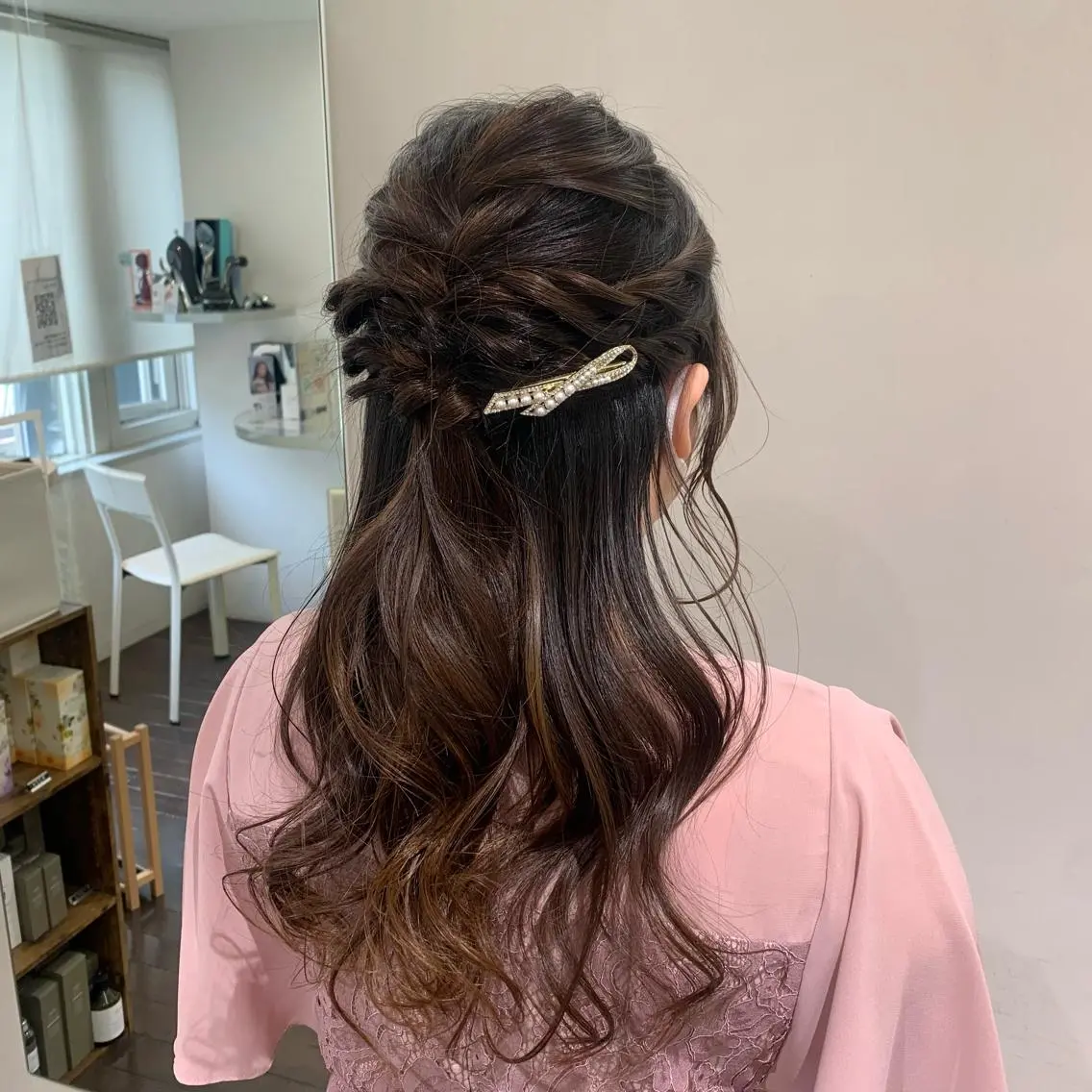 ロング デジタルパーマ🫧 韓国風ヘア🫧サクラのヘアスタイル