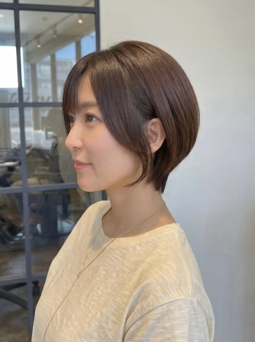 ショートボブカット【条件あり】の写真