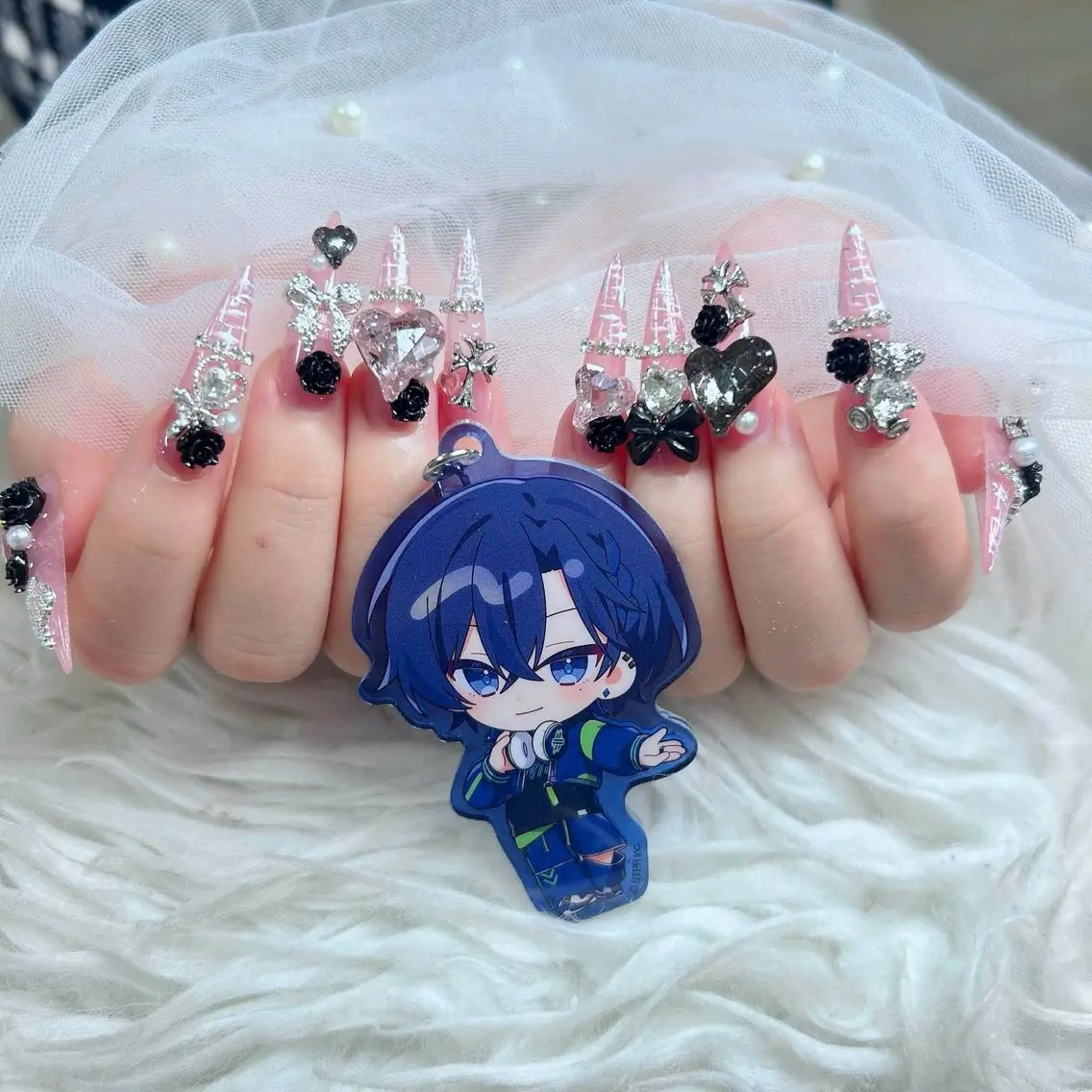 ネイル フットネイル フレンチネイル グラデーション 韓国ネイル ロングネイル ハンドネイル Hani Nail Salonのネイルデザイン