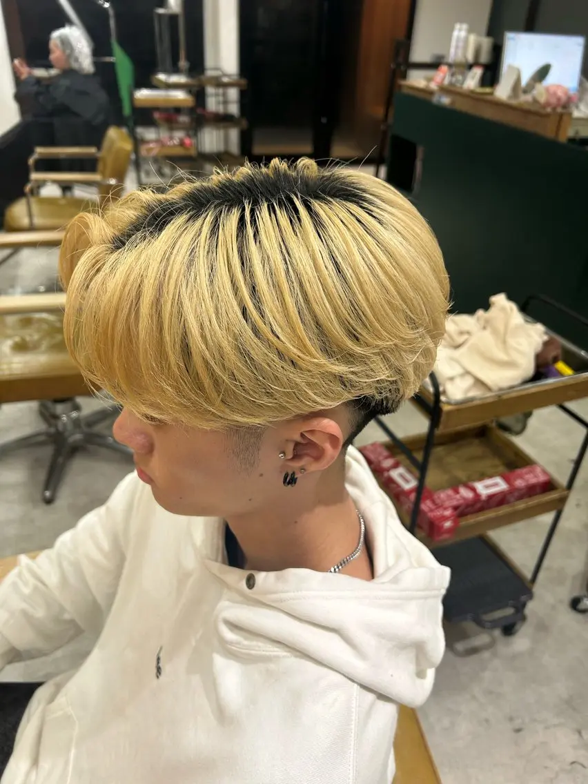 ヘアアレンジ メンズ カット 《海外ヘア特化》 早川 愛斗のヘアスタイル