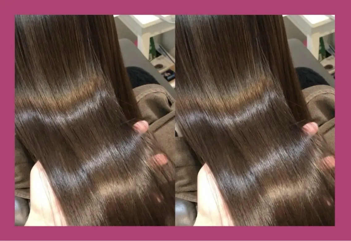 ロング カラー トリートメント カット ヘアカラー トリートメント 髪質改善/ハイトーン /茅ヶ崎/YUUKAのヘアスタイル