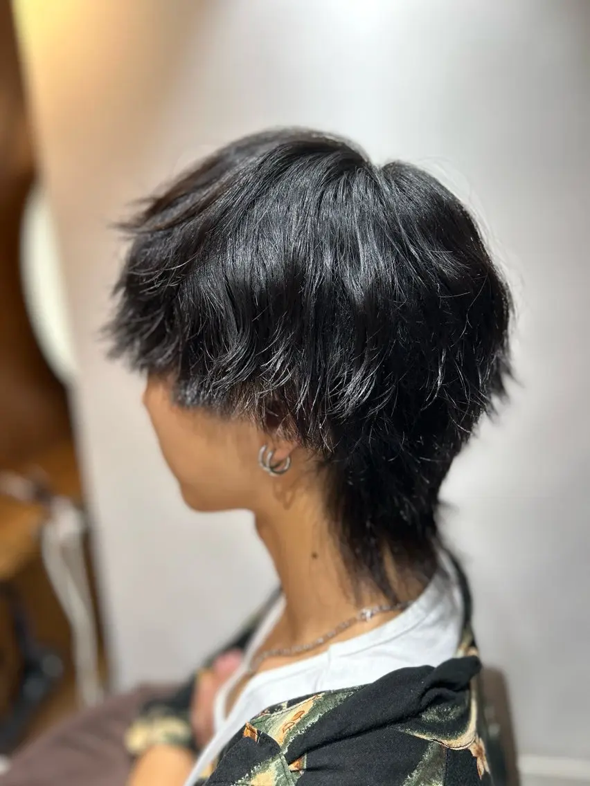 メンズカット+ショートスパ+眉カットの写真