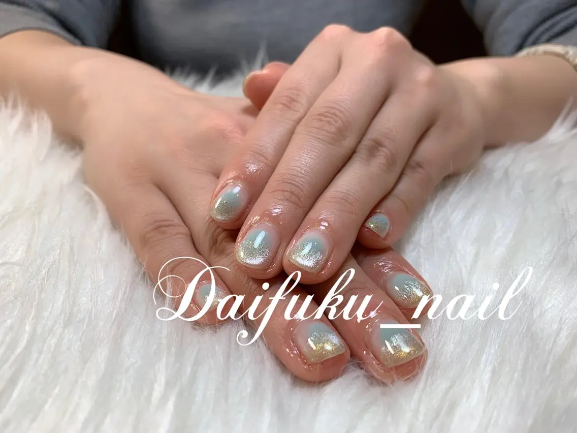 ショート ハンドネイル Daifuku nailsのネイルデザイン