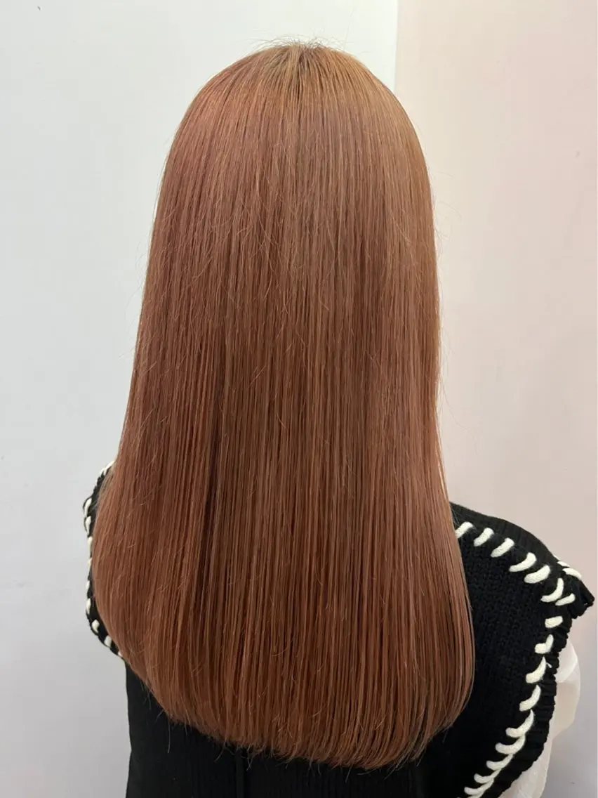 ロング カット ヘアカラー トリートメント 【髪質改善カラー】 瀧田嵐士🇰🇷のヘアスタイル
