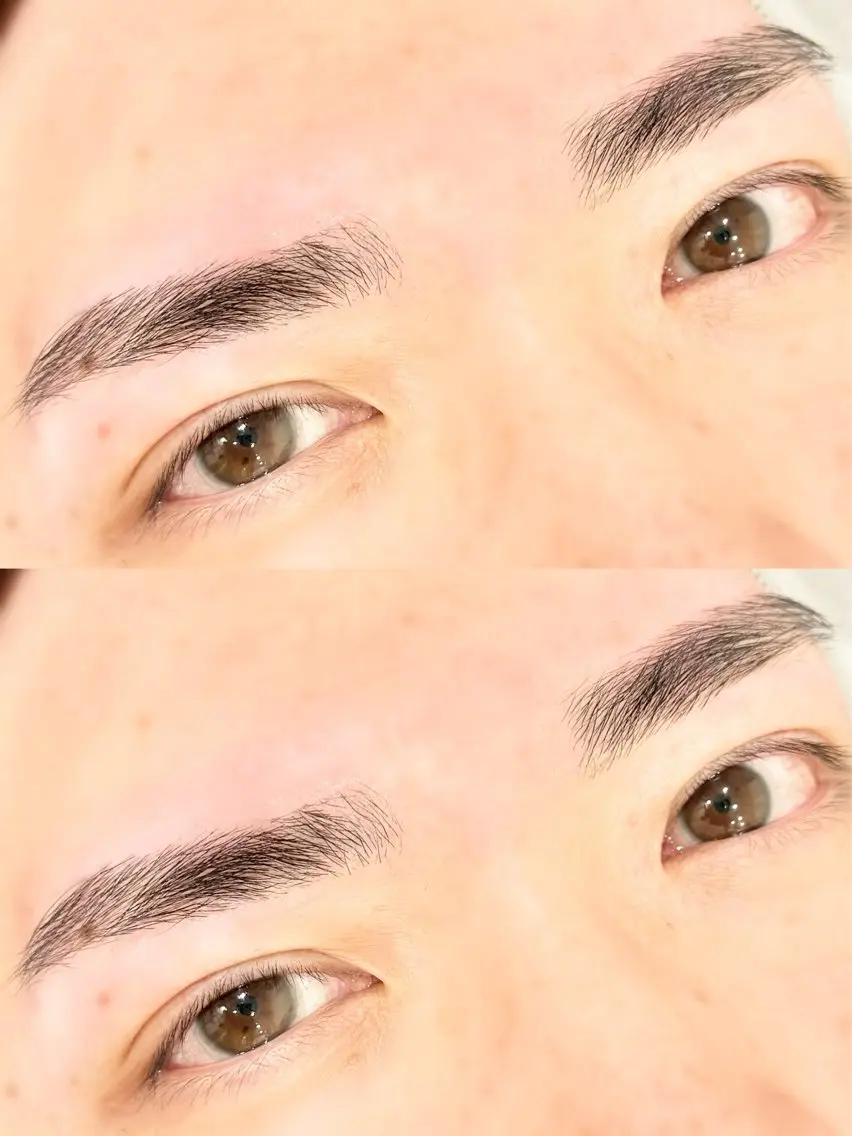 眉毛WAX+眉カット（間引きなし）の写真