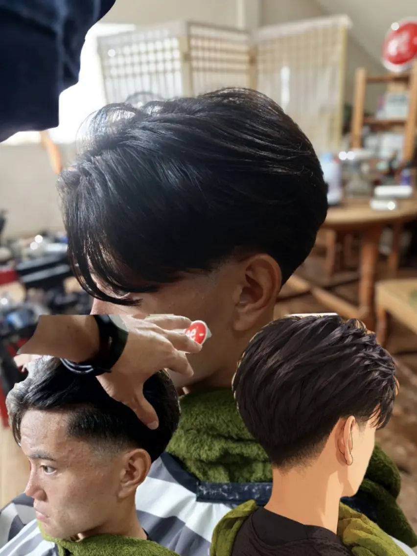 メンズ カット タカハシ ユウヤのヘアスタイル