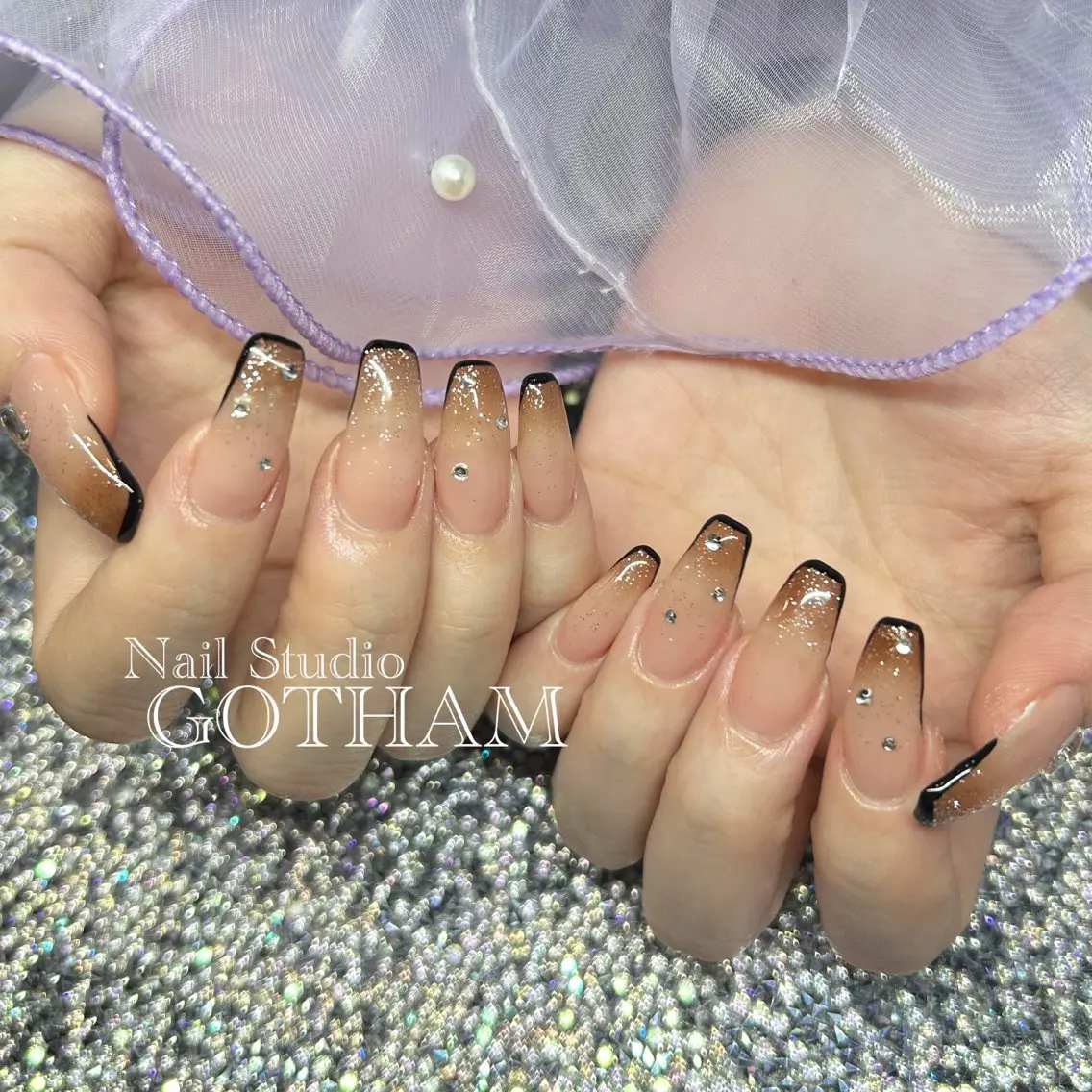 ネイル ハンドネイル 高円寺駅からすぐ🌈 ネイルGOTHAMのネイルデザイン