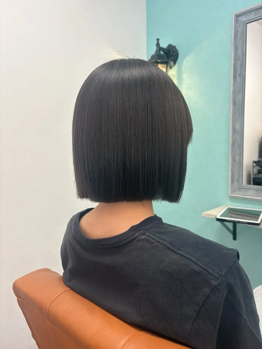 ショート ボブ ERII /伏見 カットモデル募集中!のヘアスタイル