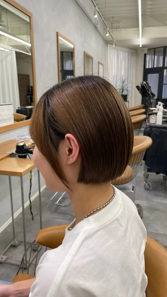 ショート ショートヘア 澤田 真凛のヘアスタイル