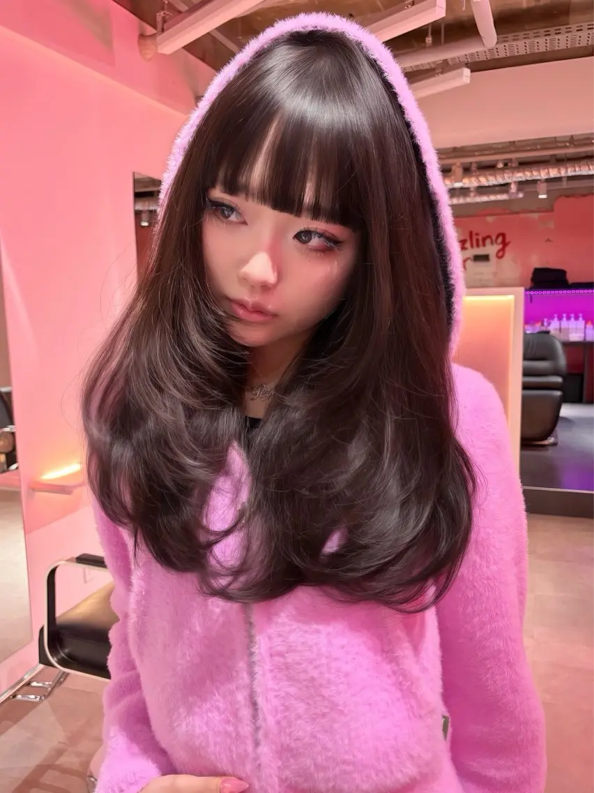 ロング カラー ヘアカラー 🎀ブリーチモデル NANAMI🎀のヘアスタイル