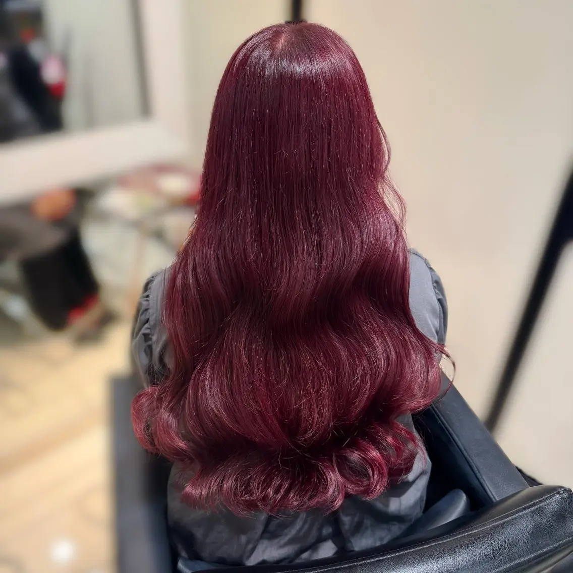 ロング カラー カット ヘアカラー トリートメント ブリーチなしカラー kana🐱のヘアスタイル
