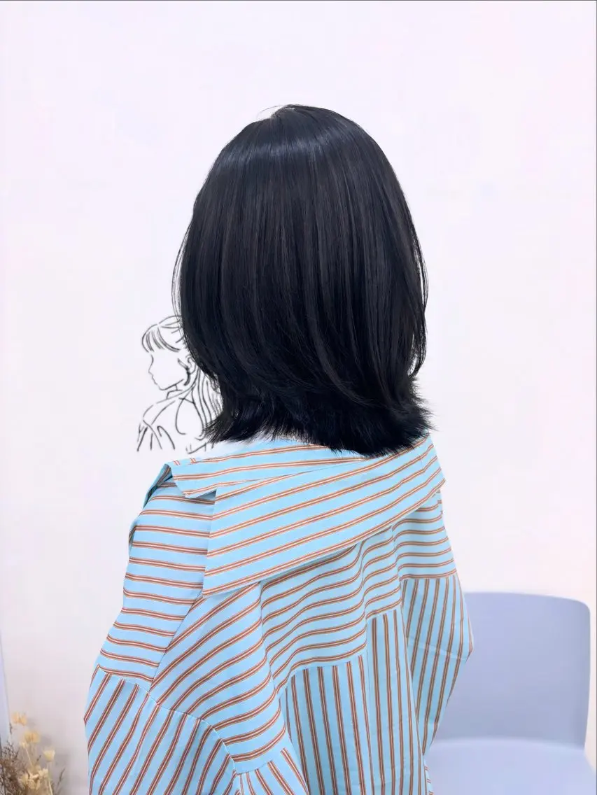 セミロング カラー ヘアカラー 似合わせ美髪ヘア✨ 天王寺.阿倍野🌈のヘアスタイル