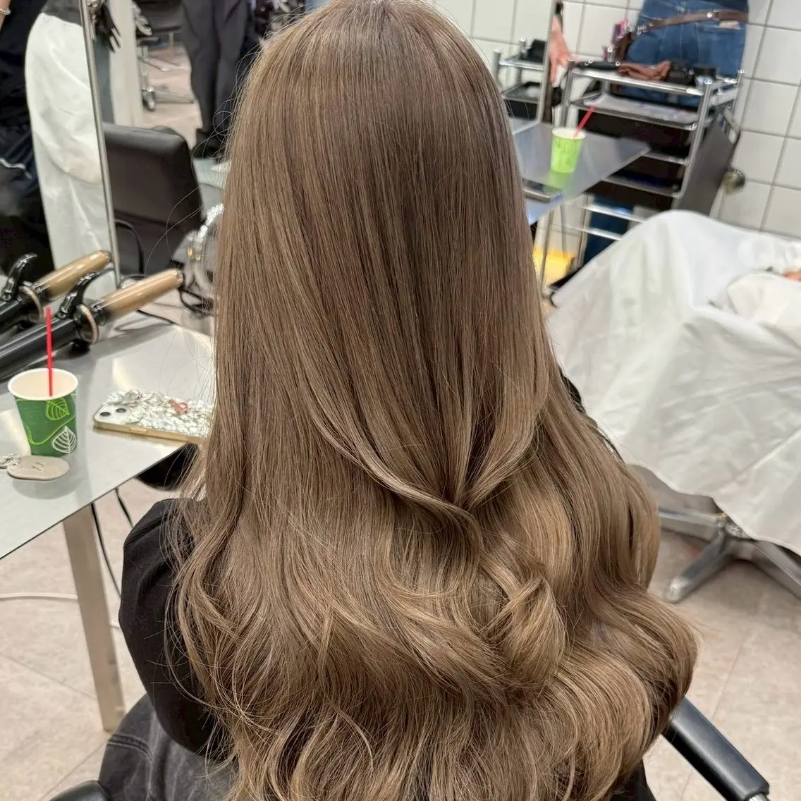 ロング カラー ヘアアレンジ カラーモデル 募集中/なお🎀のヘアスタイル