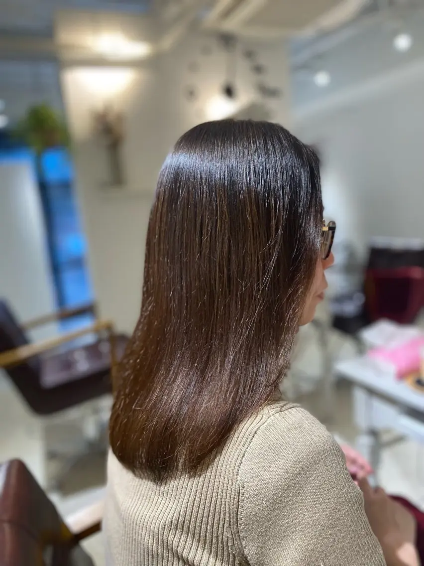 セミロング カット ヘアカラー トリートメント ショートカット 🌷Asamiのヘアスタイル