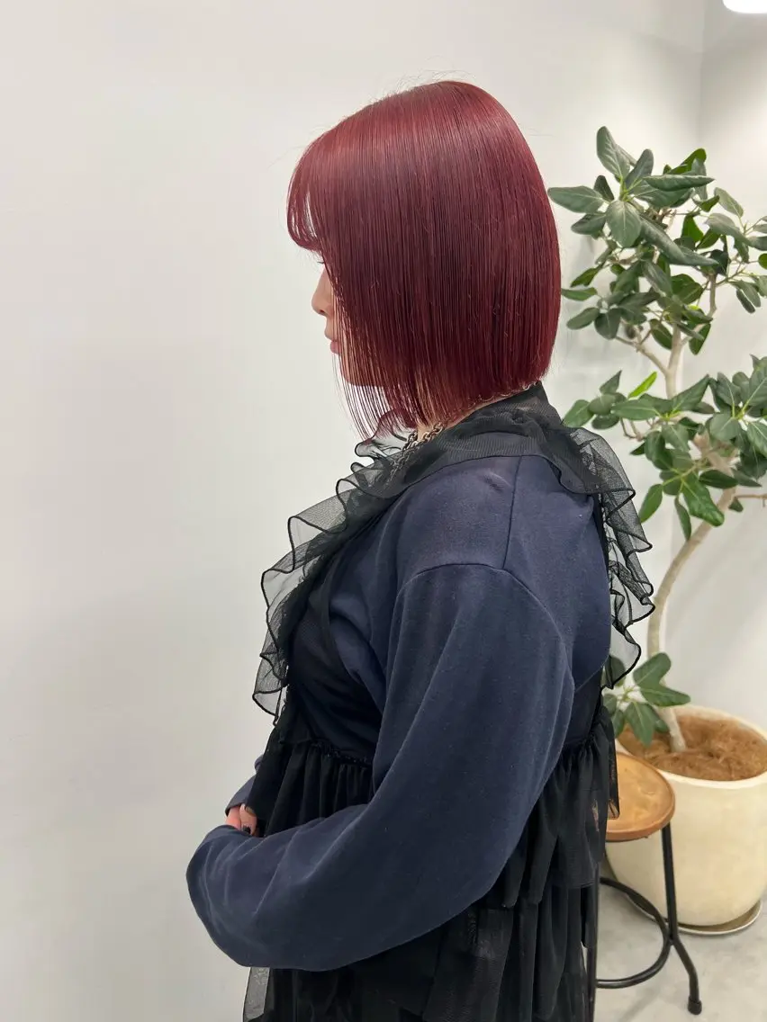 ショート カラー カット ヘアカラー トリートメント 樫原裕二/レイヤー カット/透明感カラーのヘアスタイル