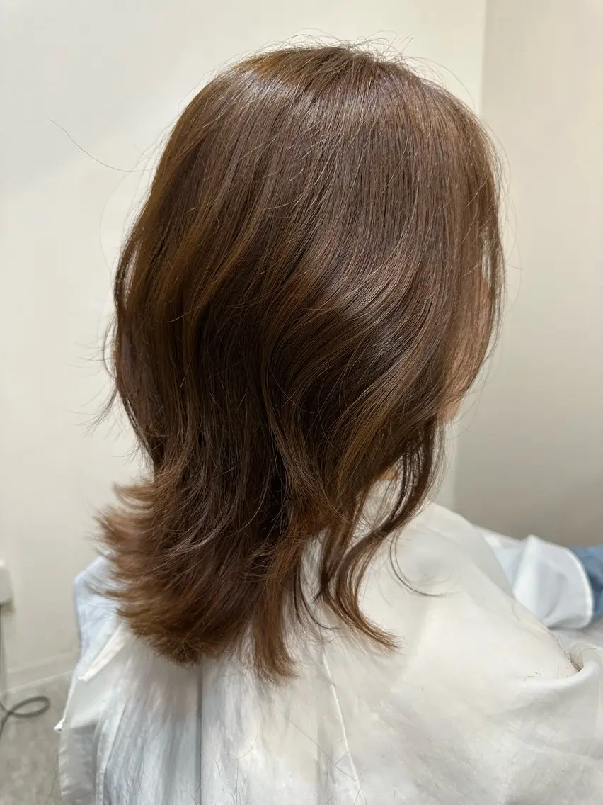 ミディアム 福西晃希 【艶髪・髪質改善】のヘアスタイル