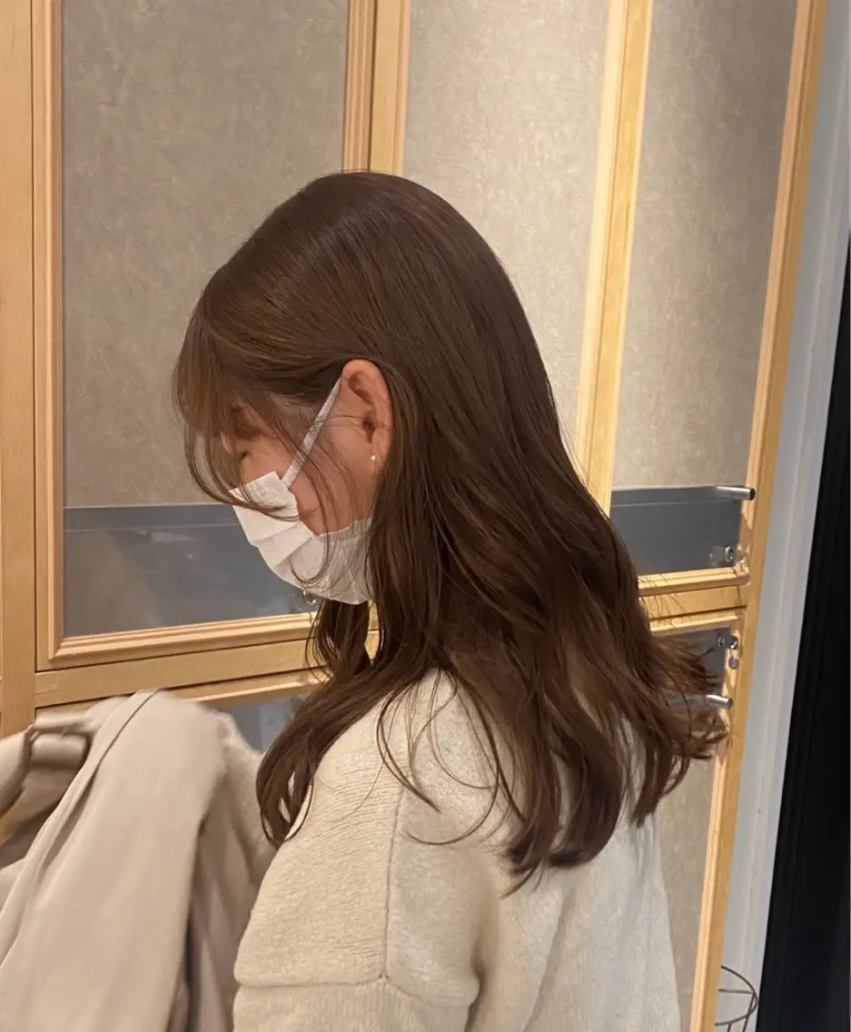 ロング ブリーチ/ブラウン 🤎MIREのヘアスタイル